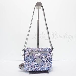 Kipling Sabian Crossbody Mini Shoulder Bag Polyester AC8282 Spotted Stream $54